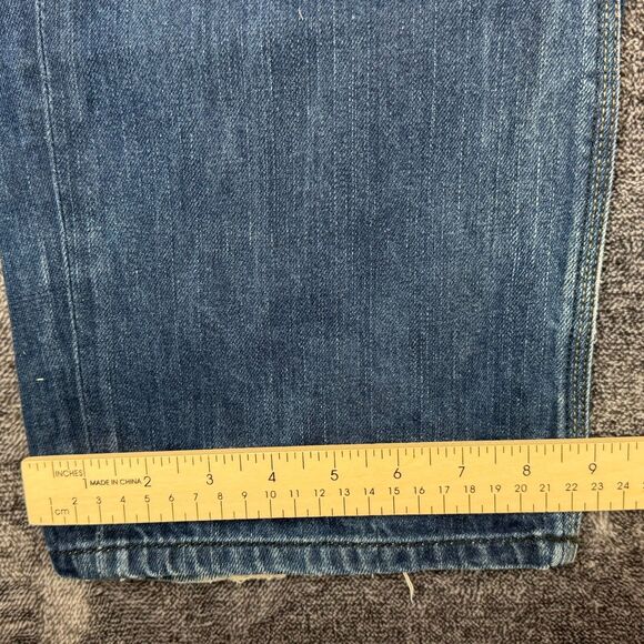 Diesel Gualbon Men's Denim Baggy Distressed Jeans Cinch Waist 33X30(37X28) 0081L - Picture 11 of 16